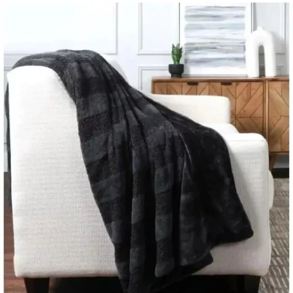 Life Comfort Artisan Mixed Yarn Throw 60